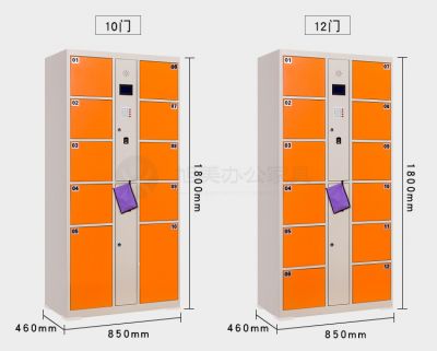 XW-电子存包柜-指纹型12/10门